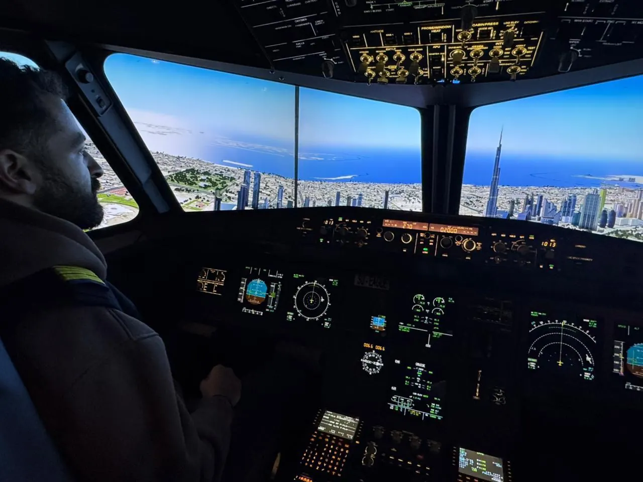 Adults premium Airbus A320 simulator package